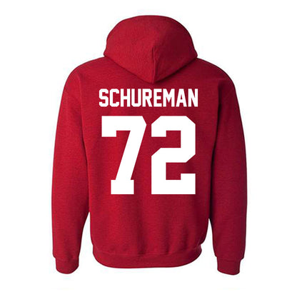 New Mexico - NCAA Football : Griffin Schureman - Classic Fashion Shersey Hooded Sweatshirt-1