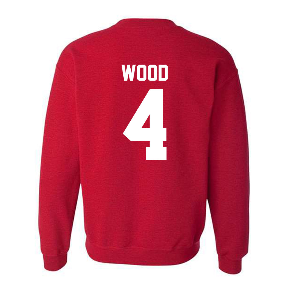 New Mexico - NCAA Baseball : Tye Wood - Classic Fashion Shersey Crewneck Sweatshirt-1