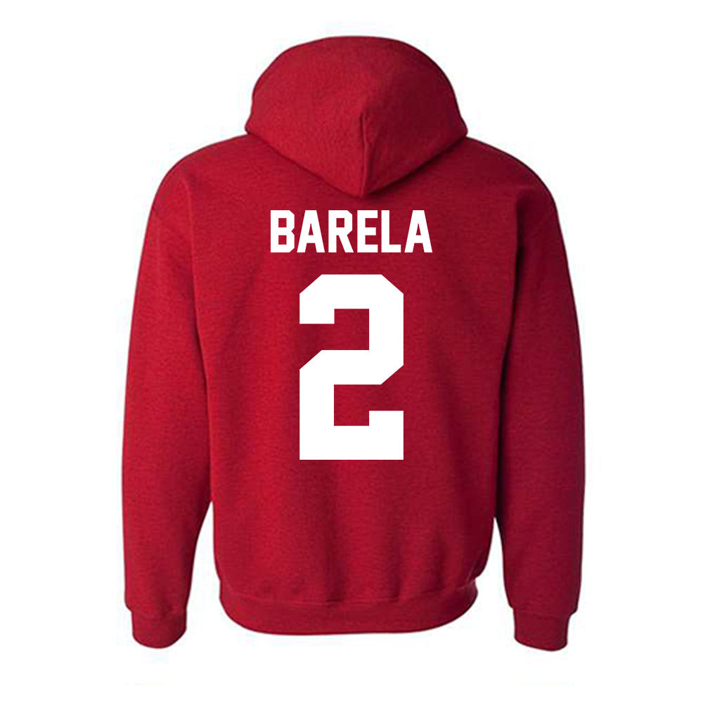 New Mexico - NCAA Softball : Caprice Barela - Classic Fashion Shersey Hooded Sweatshirt-1