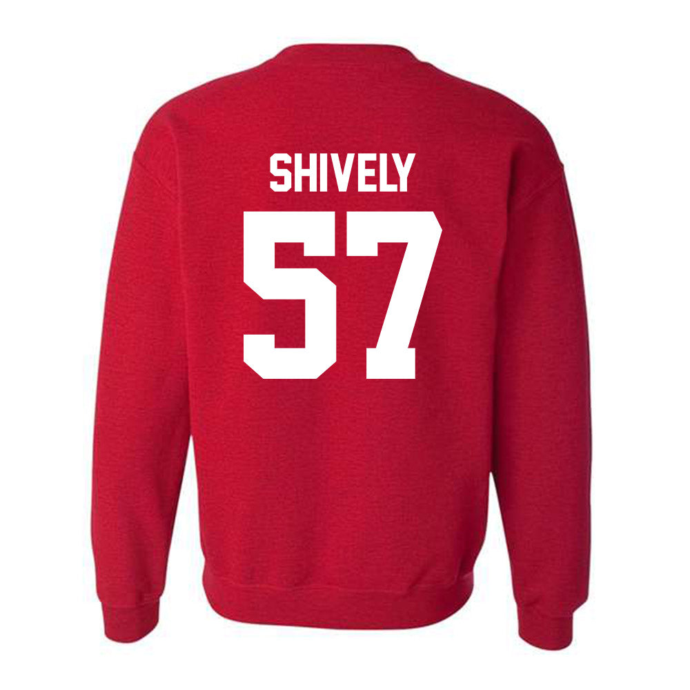 New Mexico - NCAA Football : Jonathan Shively - Classic Fashion Shersey Crewneck Sweatshirt-1