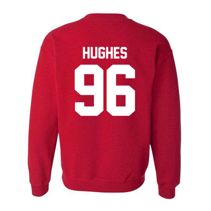 New Mexico - NCAA Football : Daniel Hughes - Classic Fashion Shersey Crewneck Sweatshirt-1
