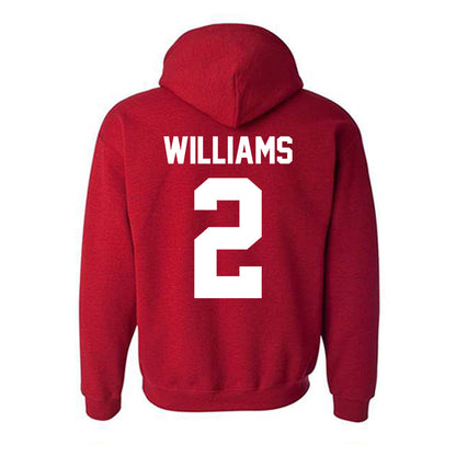 New Mexico - NCAA Football : Abraham Williams - Classic Fashion Shersey Hooded Sweatshirt-1
