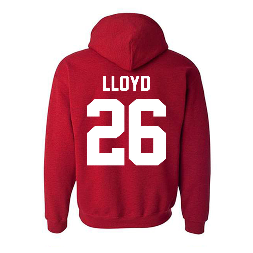 New Mexico - NCAA Softball : Jasmyn Lloyd - Classic Fashion Shersey Hooded Sweatshirt-1