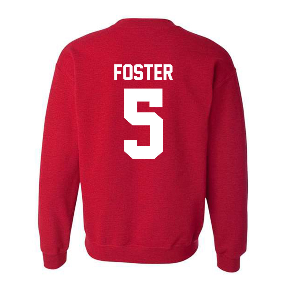 New Mexico - NCAA Women's Basketball : Kaia Foster - Classic Fashion Shersey Crewneck Sweatshirt-1