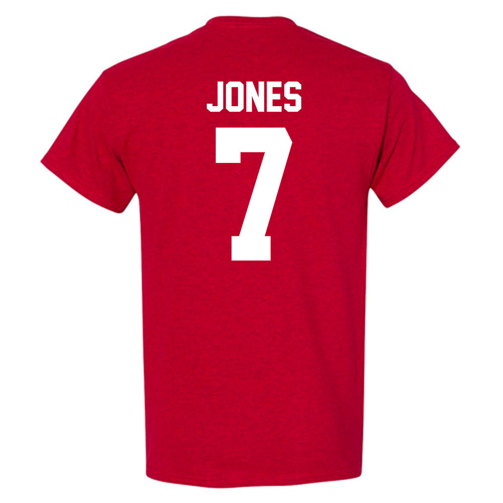 New Mexico - NCAA Men's Basketball : Sir Marius Jones - Classic Fashion Shersey T-Shirt-1