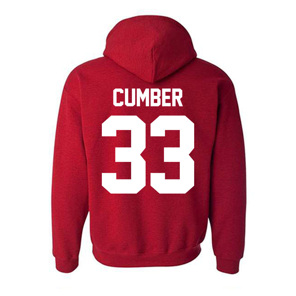 New Mexico - NCAA Women's Basketball : Viane Cumber - Classic Fashion Shersey Hooded Sweatshirt-1