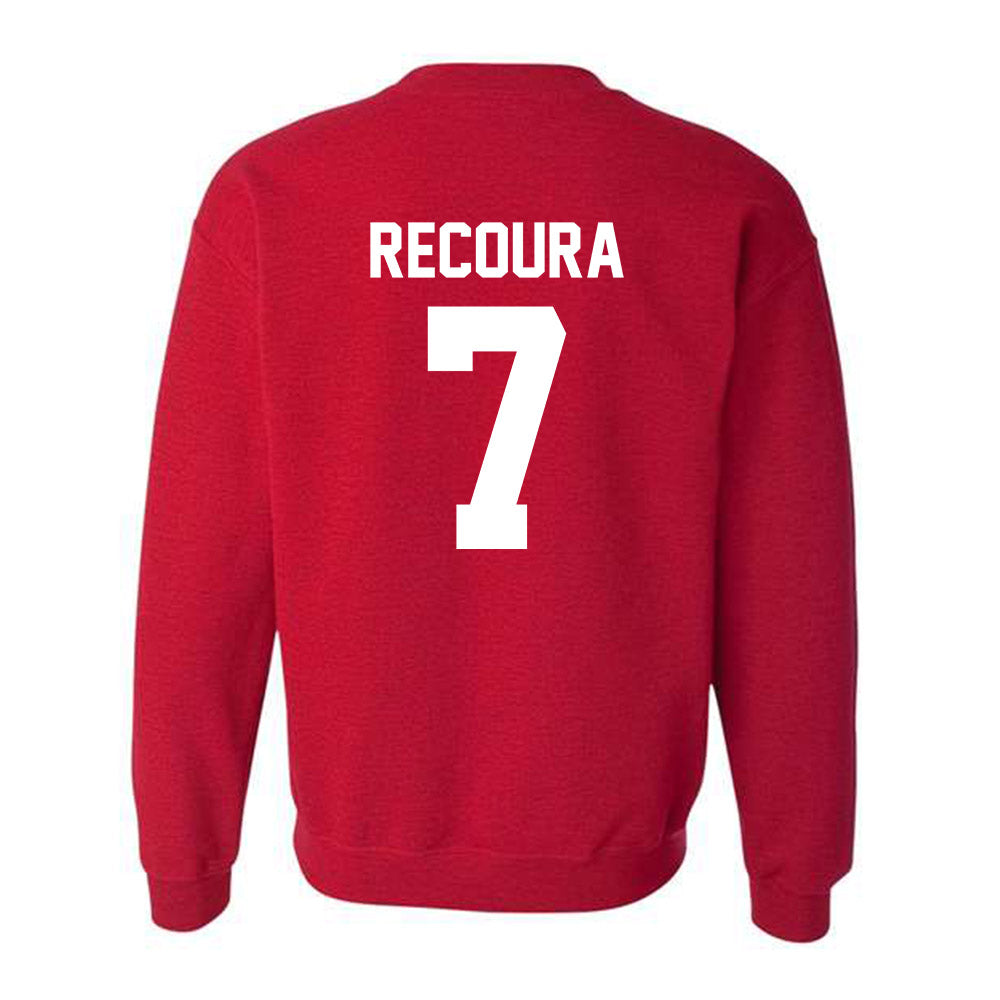New Mexico - NCAA Men's Tennis : Nicolas Recoura - Classic Fashion Shersey Crewneck Sweatshirt-1