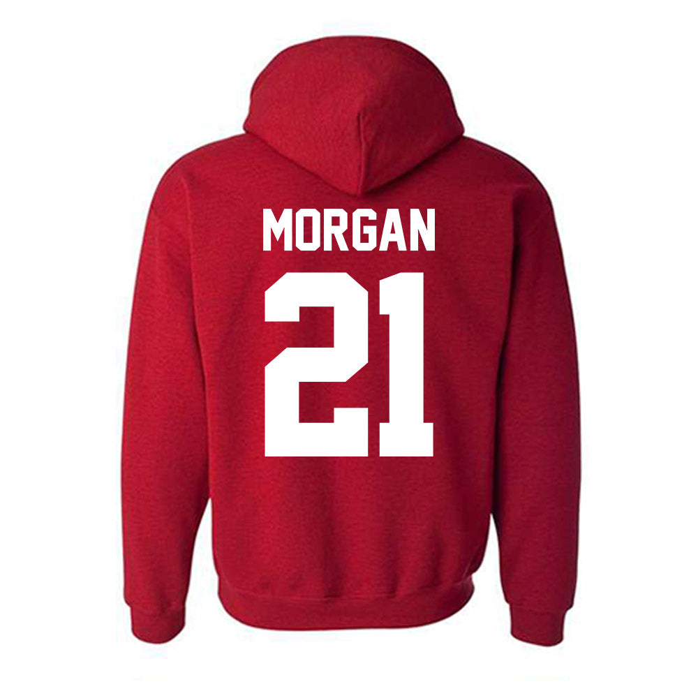 New Mexico - NCAA Softball : Taylor Morgan - Classic Fashion Shersey Hooded Sweatshirt-1