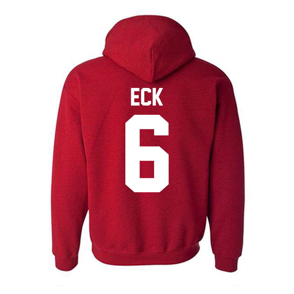 New Mexico - NCAA Football : Jaxton Eck - Classic Fashion Shersey Hooded Sweatshirt-1