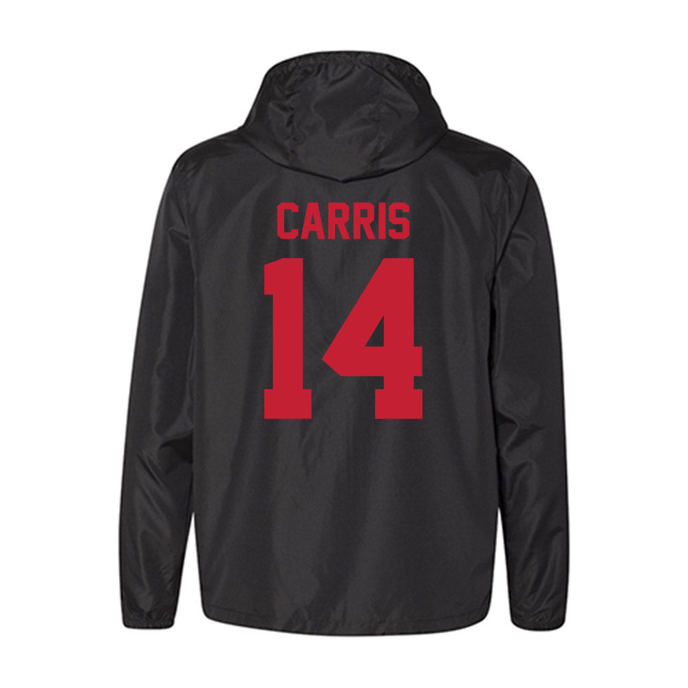 New Mexico - NCAA Baseball : Akili Carris - Windbreaker-1