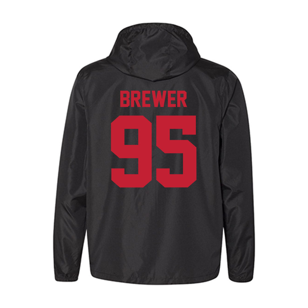 New Mexico - NCAA Football : Colby Brewer - Windbreaker-1