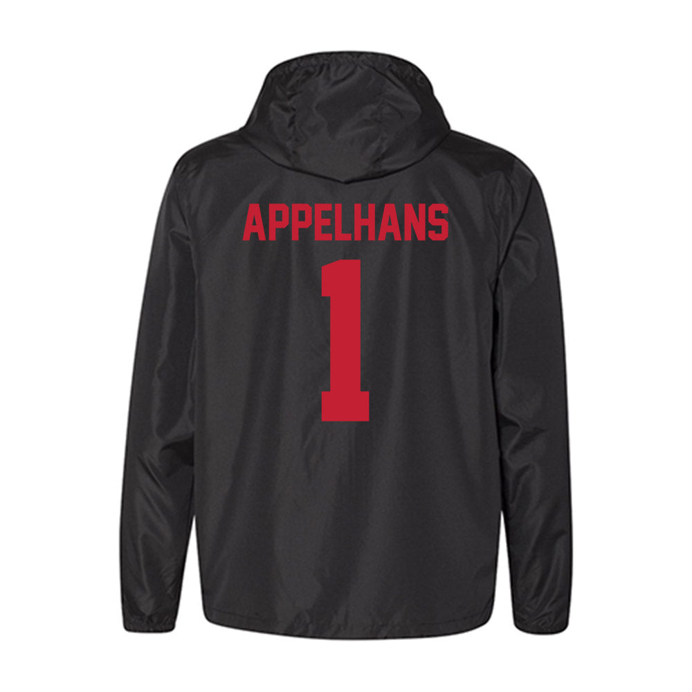 New Mexico - NCAA Men's Basketball : Braden Appelhans - Windbreaker-1