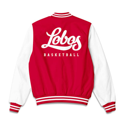 New Mexico - NCAA Women's Basketball : Laila Abdurraqib - Bomber Jacket-1