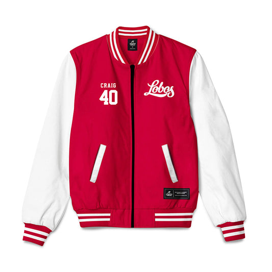 New Mexico - NCAA Women's Basketball : Clarissa Craig - Bomber Jacket-0