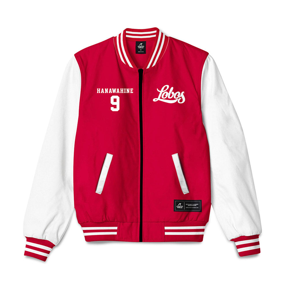 New Mexico - NCAA Softball : Jewels Hanawahine - Bomber Jacket-0