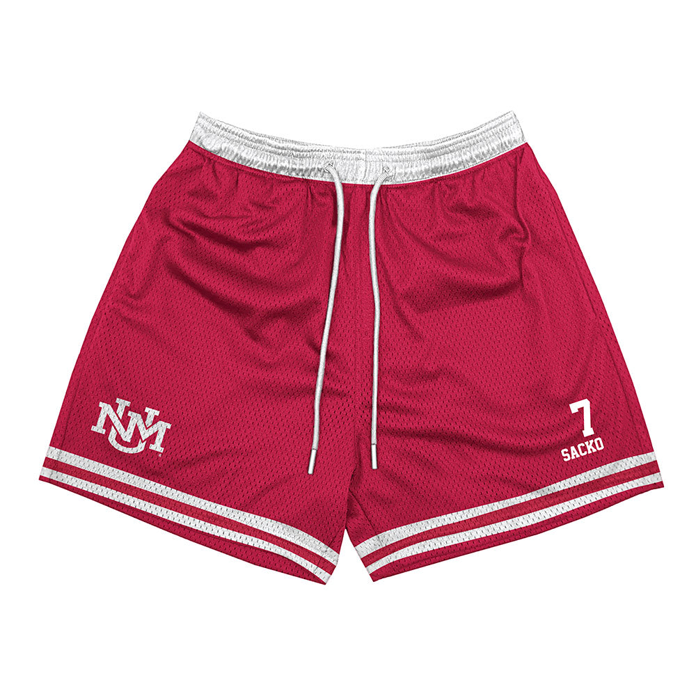 New Mexico - NCAA Men's Basketball : Ibrahima Sacko - Shorts-0