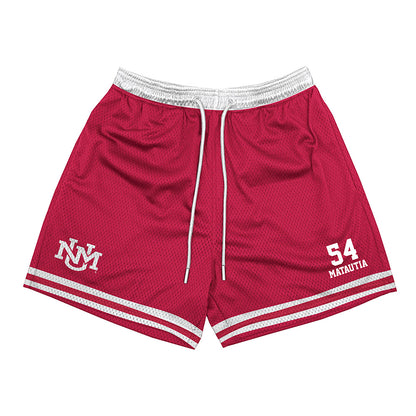New Mexico - NCAA Football : Jojo Matautia - Shorts-0