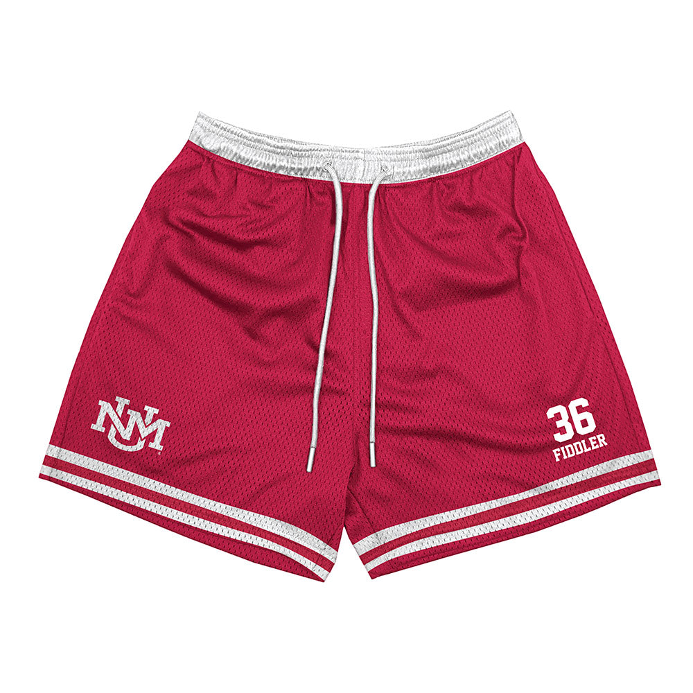 New Mexico - NCAA Baseball : Elias Fiddler - Shorts-0