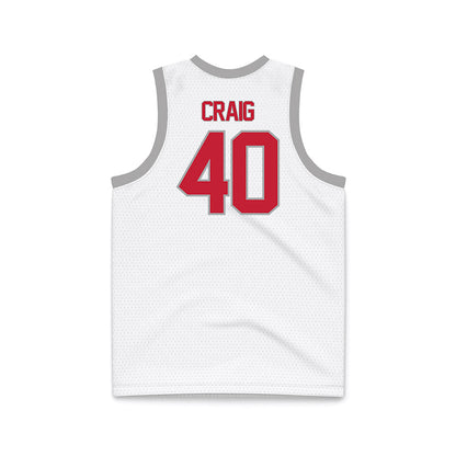 New Mexico - NCAA Women's Basketball : Clarissa Craig - White Basketball Jersey-1