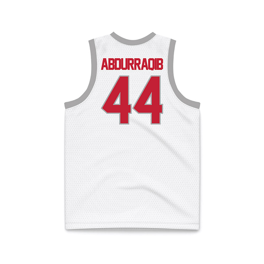 New Mexico - NCAA Women's Basketball : Laila Abdurraqib - White Basketball Jersey-1