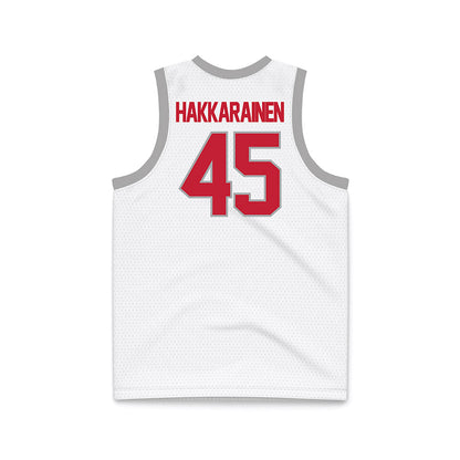 New Mexico - NCAA Women's Basketball : Lilli Hakkarainen - White Basketball Jersey-1