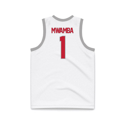 New Mexico - NCAA Women's Basketball : Lydie Mwamba - White Basketball Jersey-1