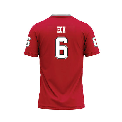 New Mexico - NCAA Football : Jaxton Eck - Red Premium Football Jersey-1