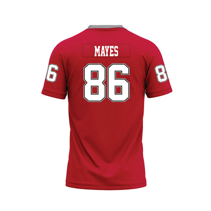 New Mexico - NCAA Football : D'Angelo Mayes - Red Premium Football Jersey-1