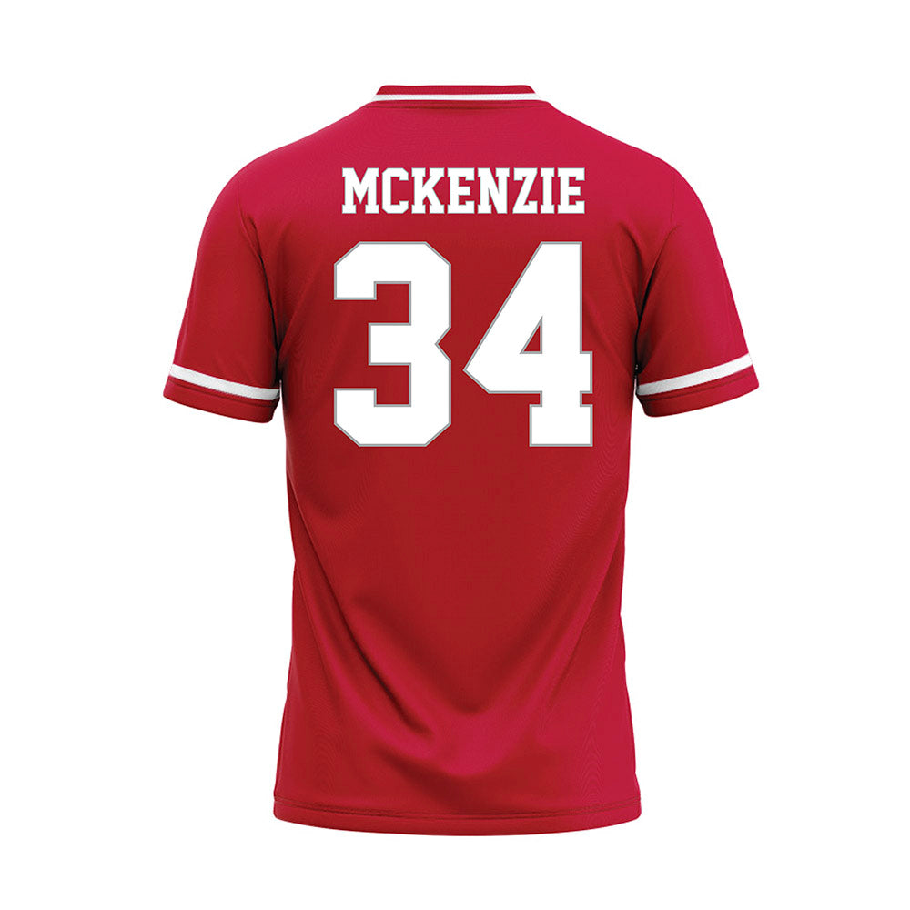 New Mexico - NCAA Softball : Miracle McKenzie - Red Baseball Jersey-1