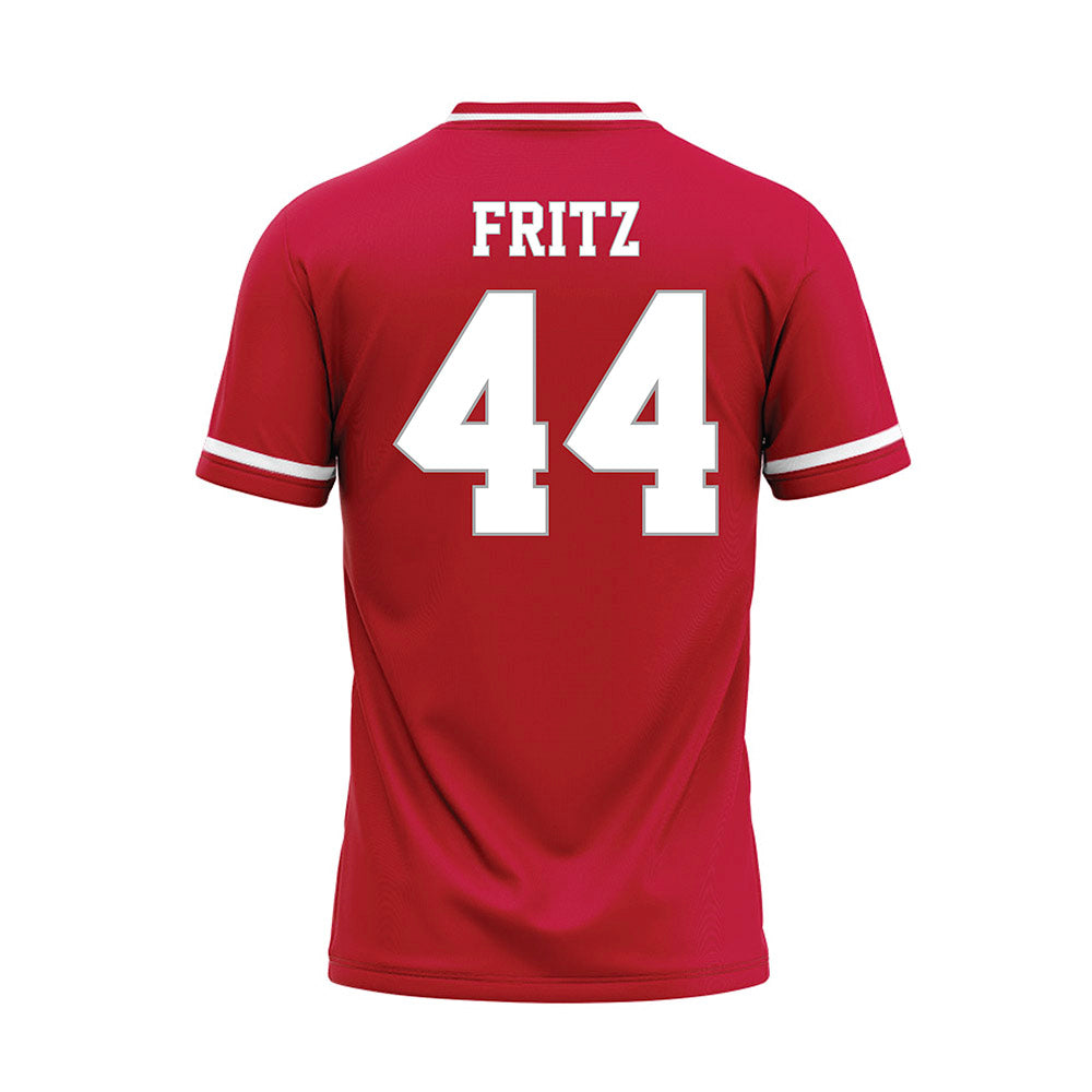 New Mexico - NCAA Softball : Natalie Fritz - Red Baseball Jersey-1