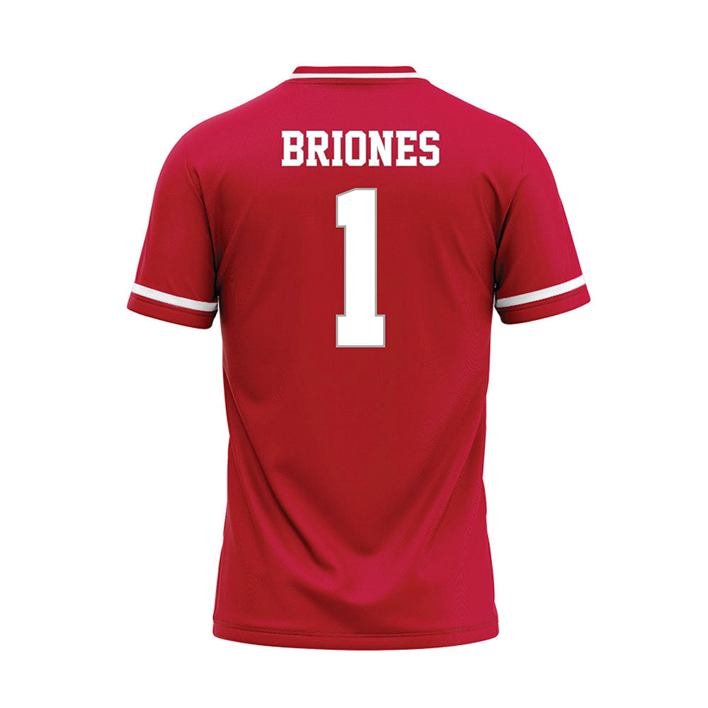 New Mexico - NCAA Softball : Gabrielle Briones - Red Baseball Jersey-1