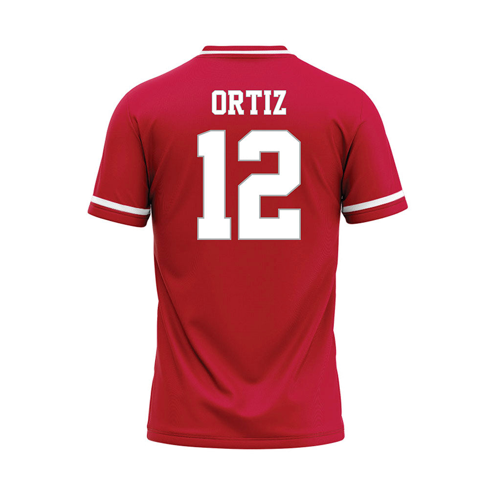 New Mexico - NCAA Softball : Alina Ortiz - Red Baseball Jersey-1