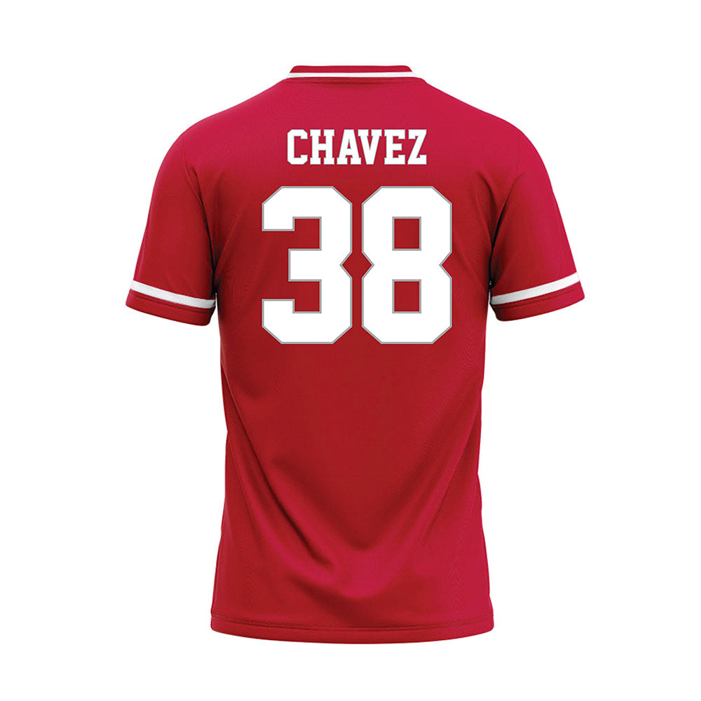 New Mexico - NCAA Softball : Keyannah Chavez - Red Baseball Jersey-1