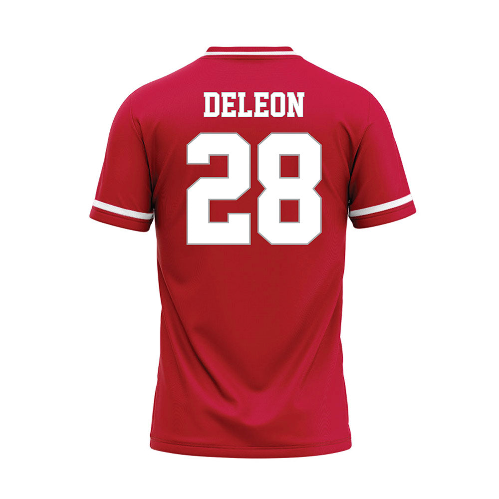 New Mexico - NCAA Softball : Jessica Deleon - Red Baseball Jersey-1