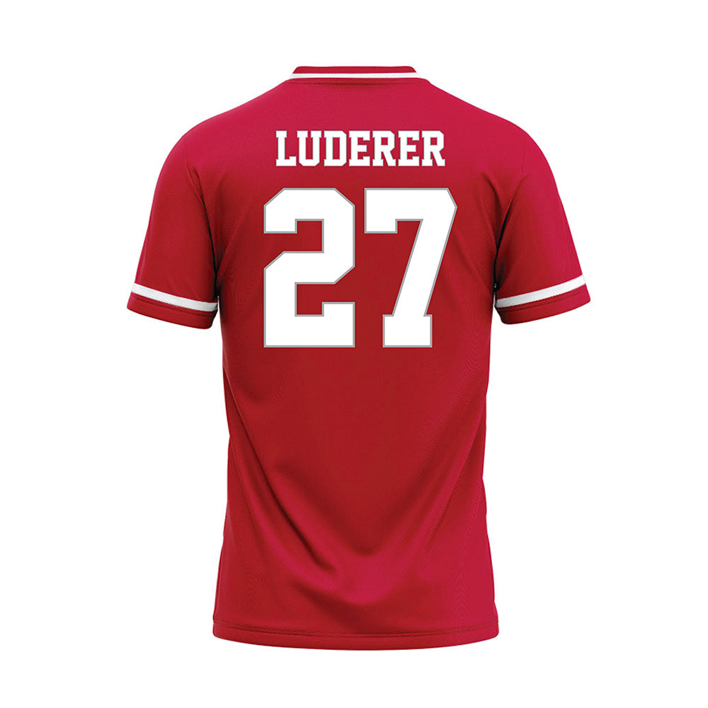 New Mexico - NCAA Softball : Hayden Luderer - Red Baseball Jersey-1