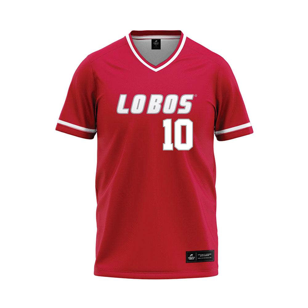 New Mexico - NCAA Softball : Allie Williams - Red Baseball Jersey-0