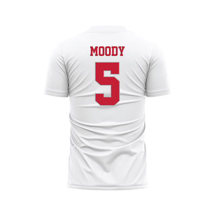 New Mexico - NCAA Women's Soccer : Ashley Moody - White Soccer Jersey-1