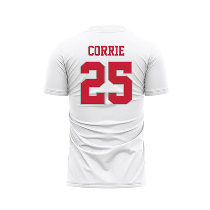 New Mexico - NCAA Women's Soccer : Samantha Corrie - White Soccer Jersey-1