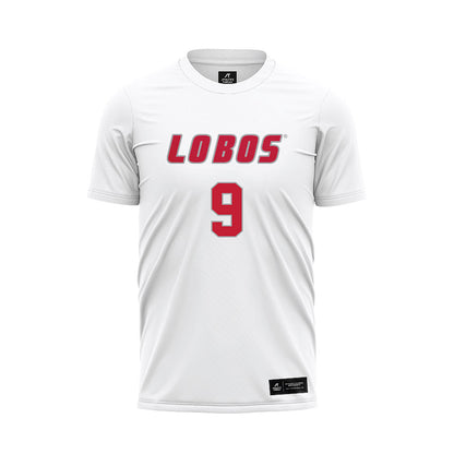 New Mexico - NCAA Women's Soccer : Savanah Sanchez - White Soccer Jersey-0