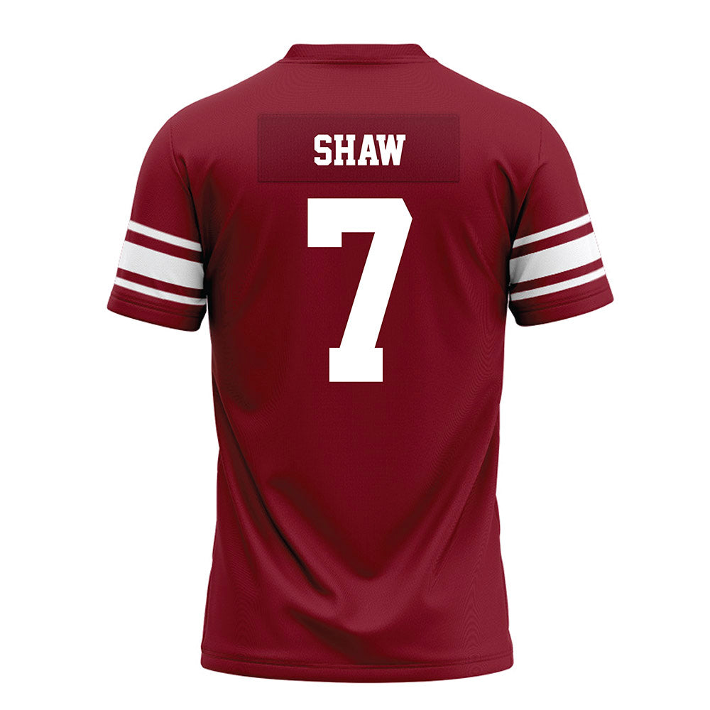 Arkansas - NCAA Football : Bradley Shaw - Cardinal Premium Football Jersey-1