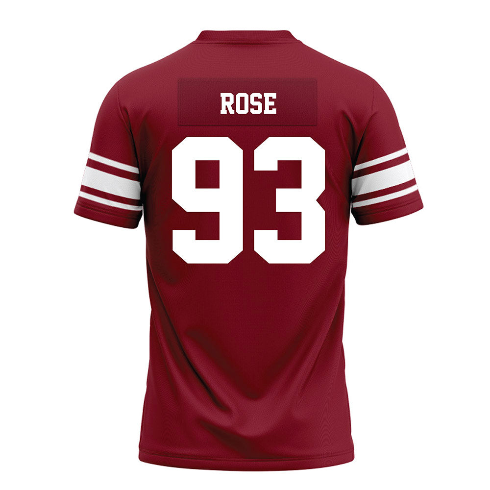 Arkansas - NCAA Football : Keivie Rose - Cardinal Premium Football Jersey