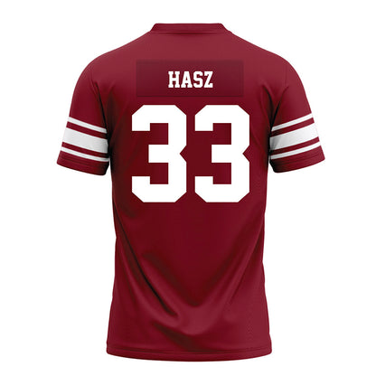 Arkansas - NCAA Football : Dylan Hasz - Cardinal Premium Football Jersey