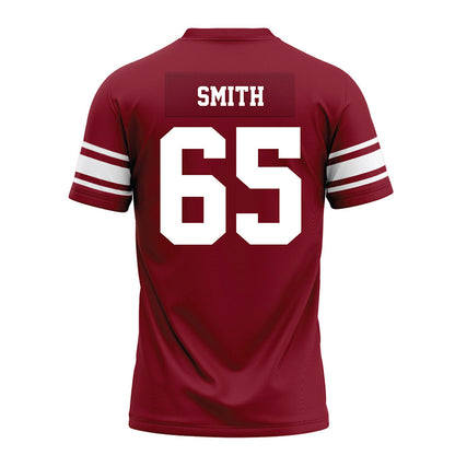 Arkansas - NCAA Football : Aaron Smith - Cardinal Premium Football Jersey