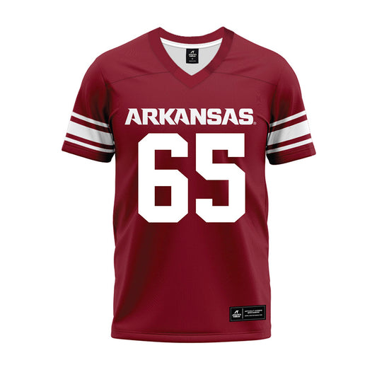 Arkansas - NCAA Football : Aaron Smith - Cardinal Premium Football Jersey