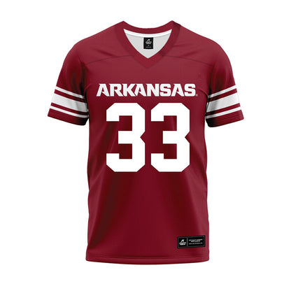 Arkansas - NCAA Football : Dylan Hasz - Cardinal Premium Football Jersey