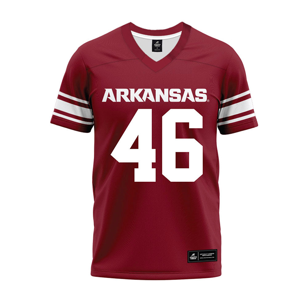 Arkansas - NCAA Football : Charlie von der Meden - Cardinal Premium Football Jersey