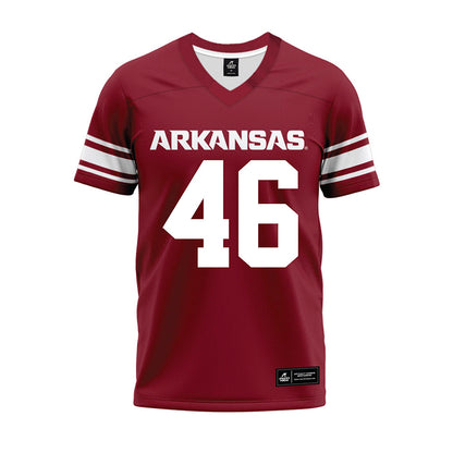 Arkansas - NCAA Football : Charlie von der Meden - Cardinal Premium Football Jersey