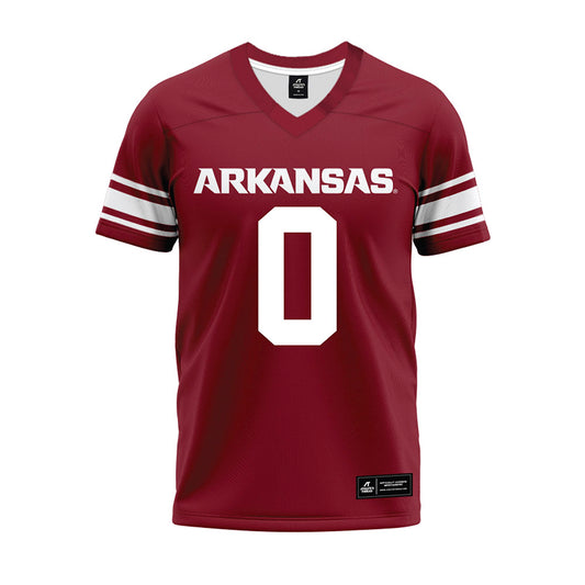 Arkansas - NCAA Football : Justus Boone - Cardinal Premium Football Jersey-0