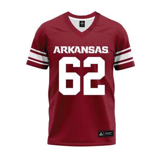 Arkansas - NCAA Football : Alex Johnson - Cardinal Premium Football Jersey