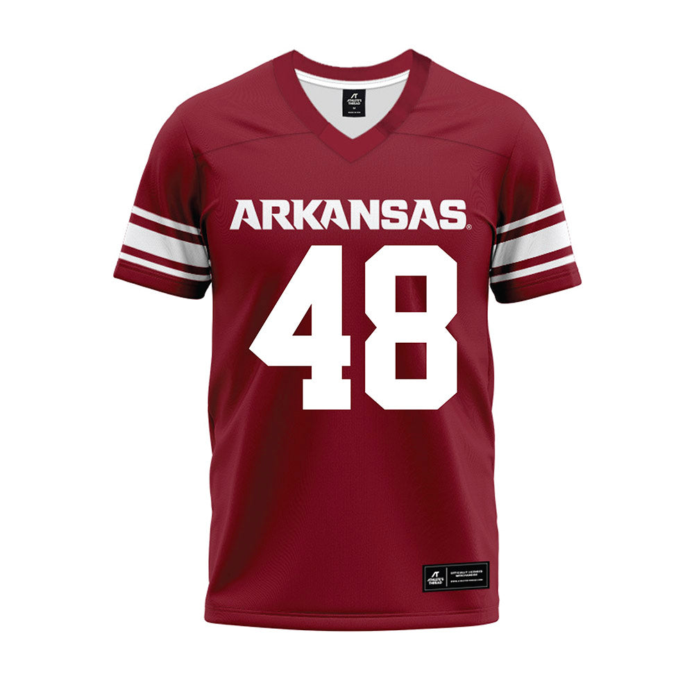 Arkansas - NCAA Football : Joseph Whitt Jr - Cardinal Premium Football Jersey